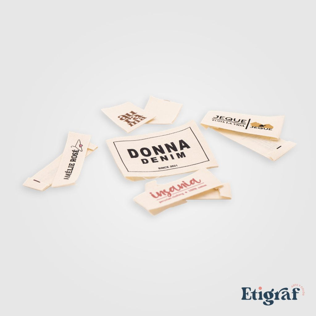 ETIQUETAS 100% ALGODÓN