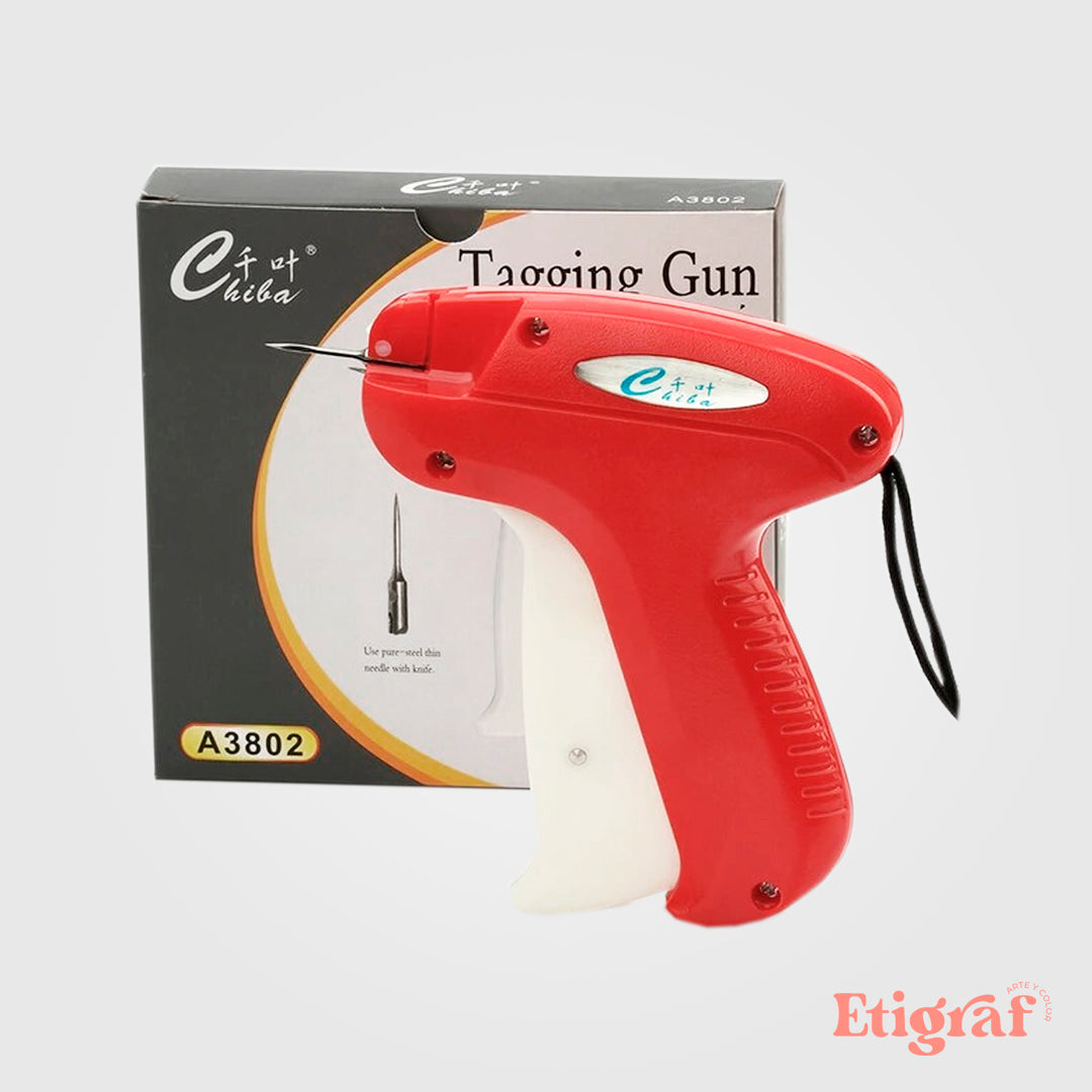 PISTOLA DE ETIQUETAS DE AGUJA FINA