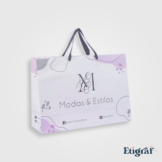 BOLSAS COUCHE 250 gr. (Plastificado matte)